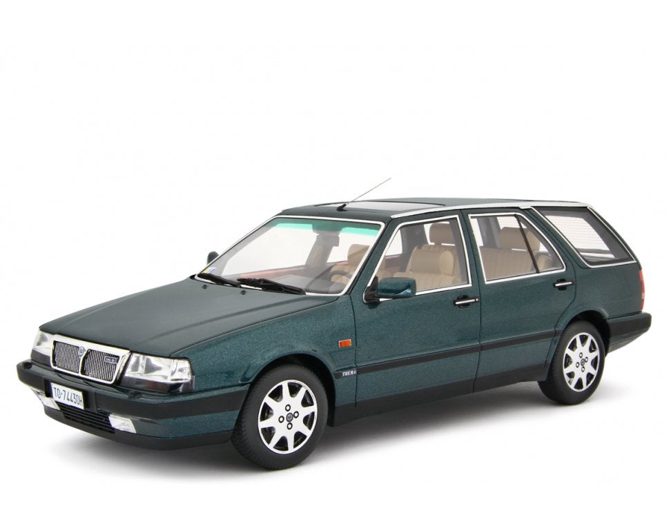 LANCIA THEMA SW TD - 1/18 LAUDORACING LM217A + BOEK, Hobby & Loisirs créatifs, Voitures miniatures | 1:18, Enlèvement ou Envoi