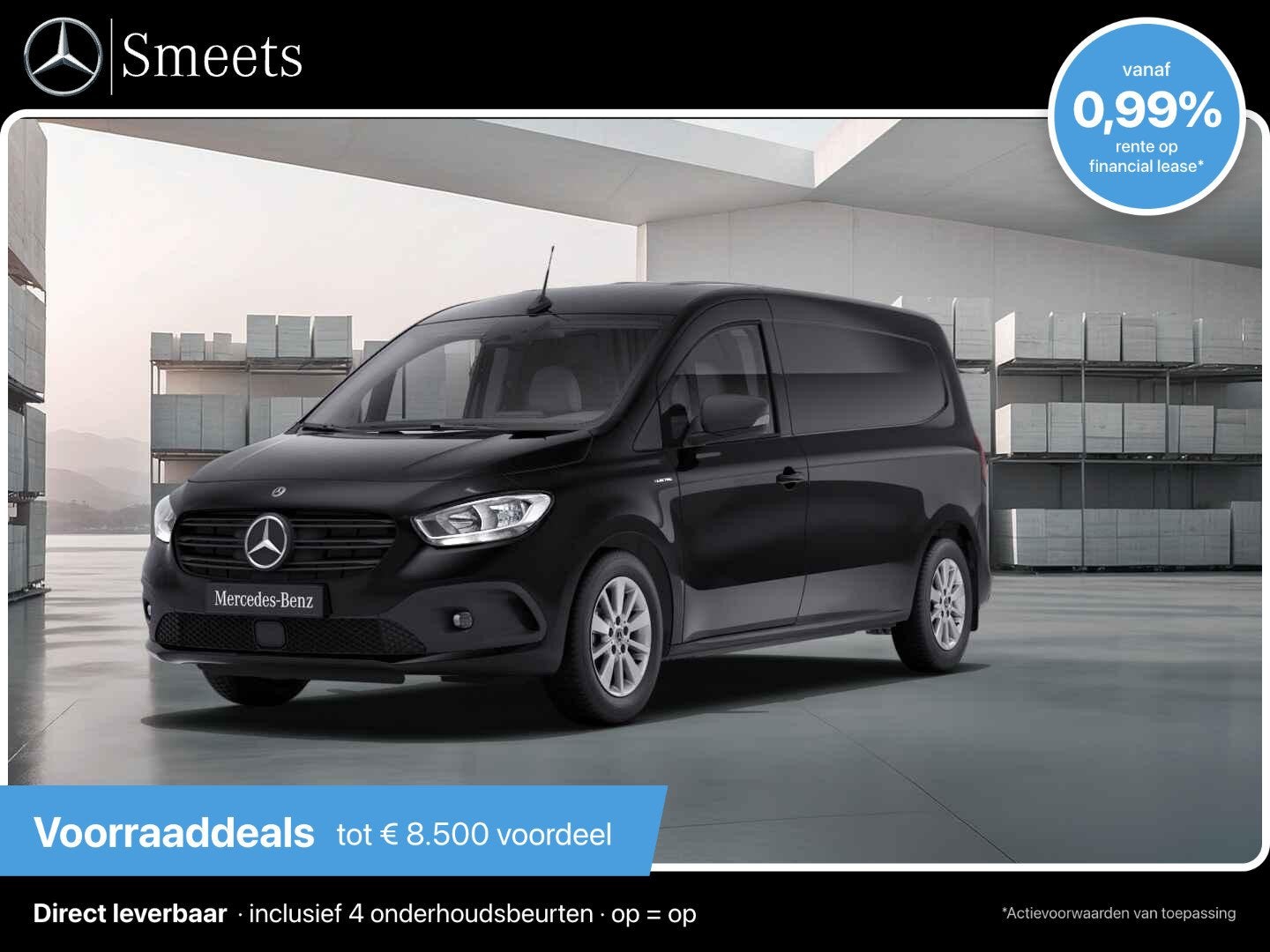 Mercedes-Benz eCitan 112 Select L2 Business Solution 51 kWh, Autos, Achat, Entreprise, 2 places, 1795 kg