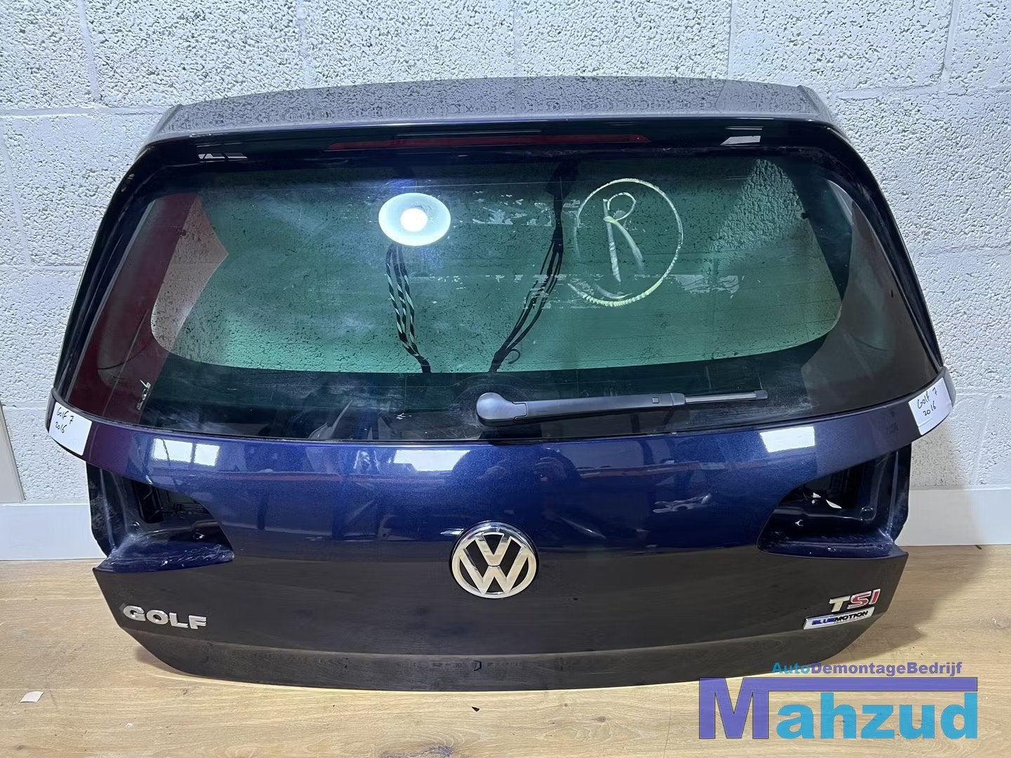 VW GOLF 7 hatchback blauw Achterklep 2012-2019, Gebruikt, Volkswagen AG, Vw@volkswagen.de, Achter