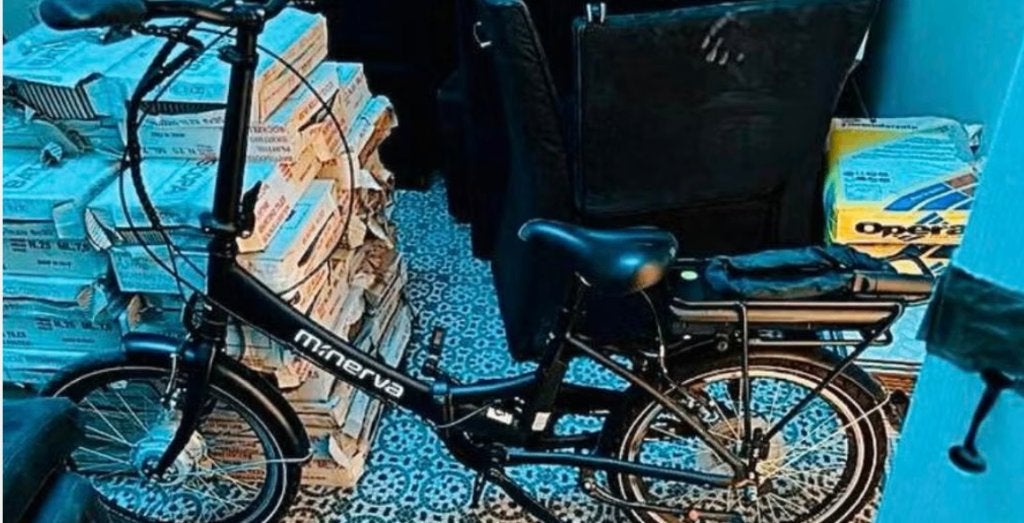 Minerva elektrische fiets, Fietsen en Brommers, Ophalen, Zo goed als nieuw, Moustache