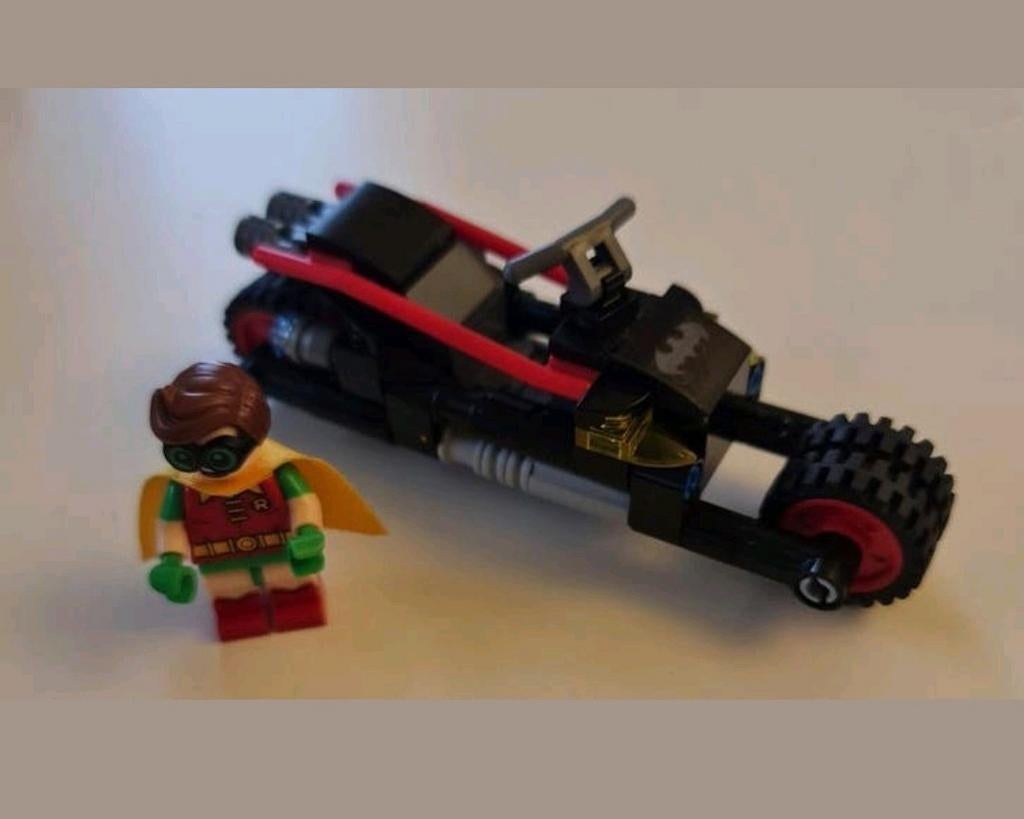 Lego Batman : Robin met zijn batmobiel, Ophalen of Verzenden