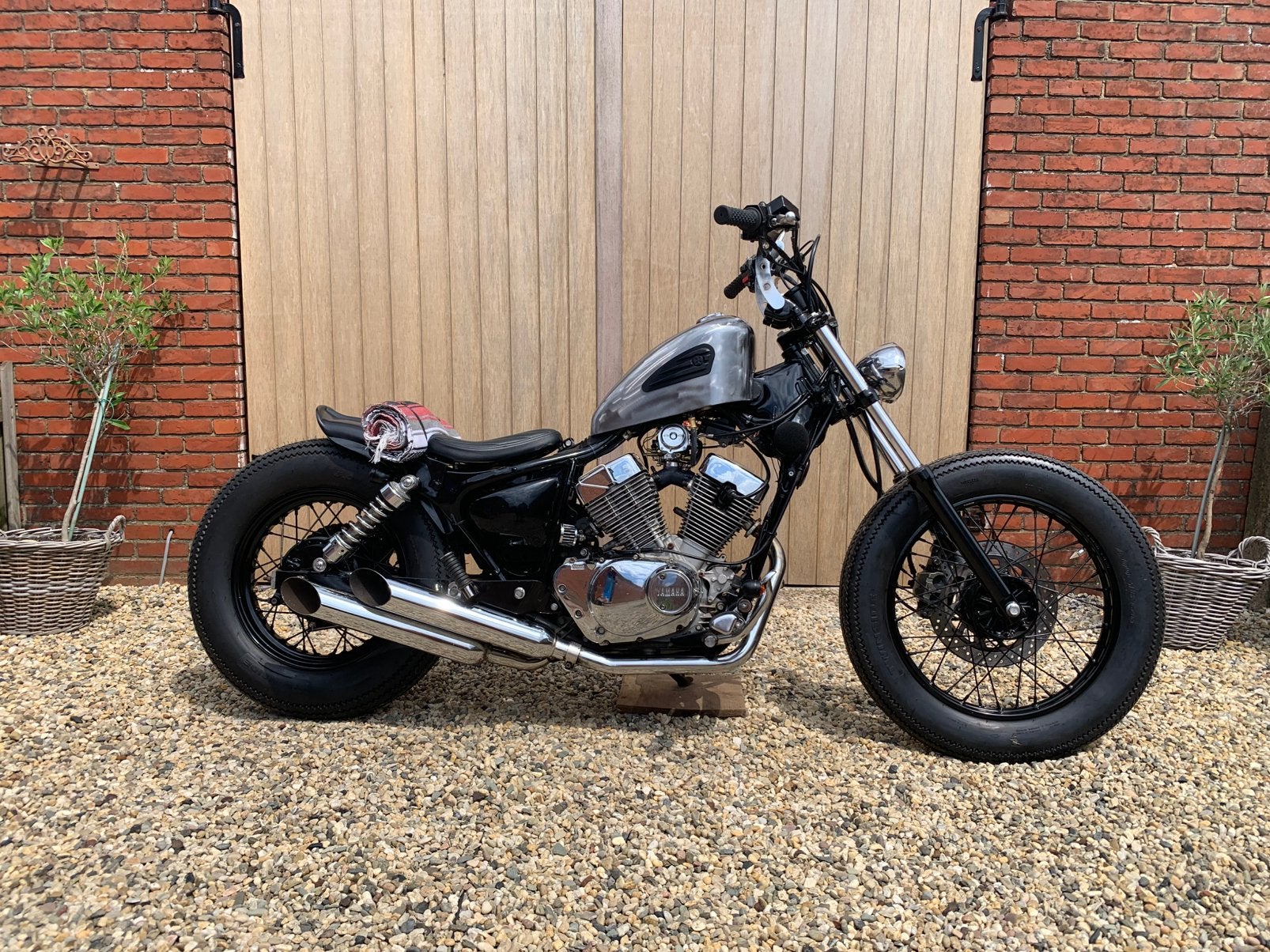 Bobber custom Yamaha XV125S., Motos, Motos | Yamaha, Chopper, 2 cylindres, Particulier, 125 cm³