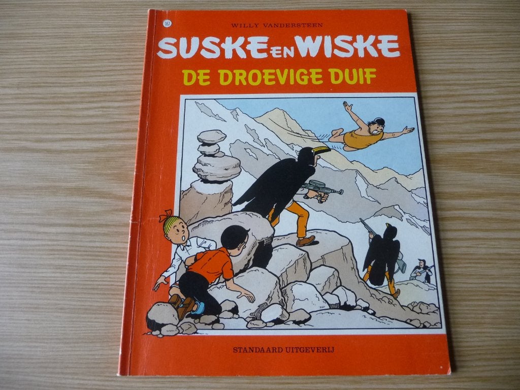 Suske & Wiske 187. De droevige duif EERSTE DRUK €3, Boeken, Willy Vandersteen, Eén stripboek, Ophalen of Verzenden, Zo goed als nieuw