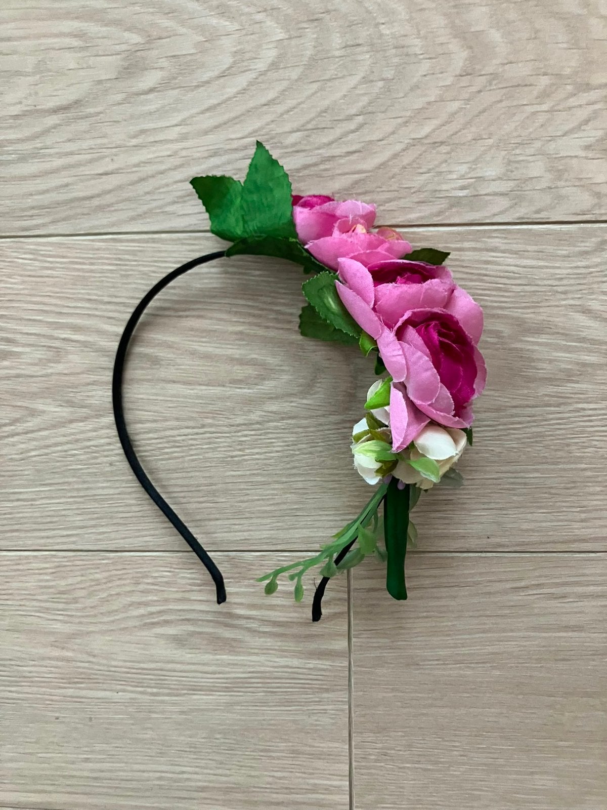 Serre tete fleur, Neuf, Enlèvement ou Envoi, Avec décoration, Rose
