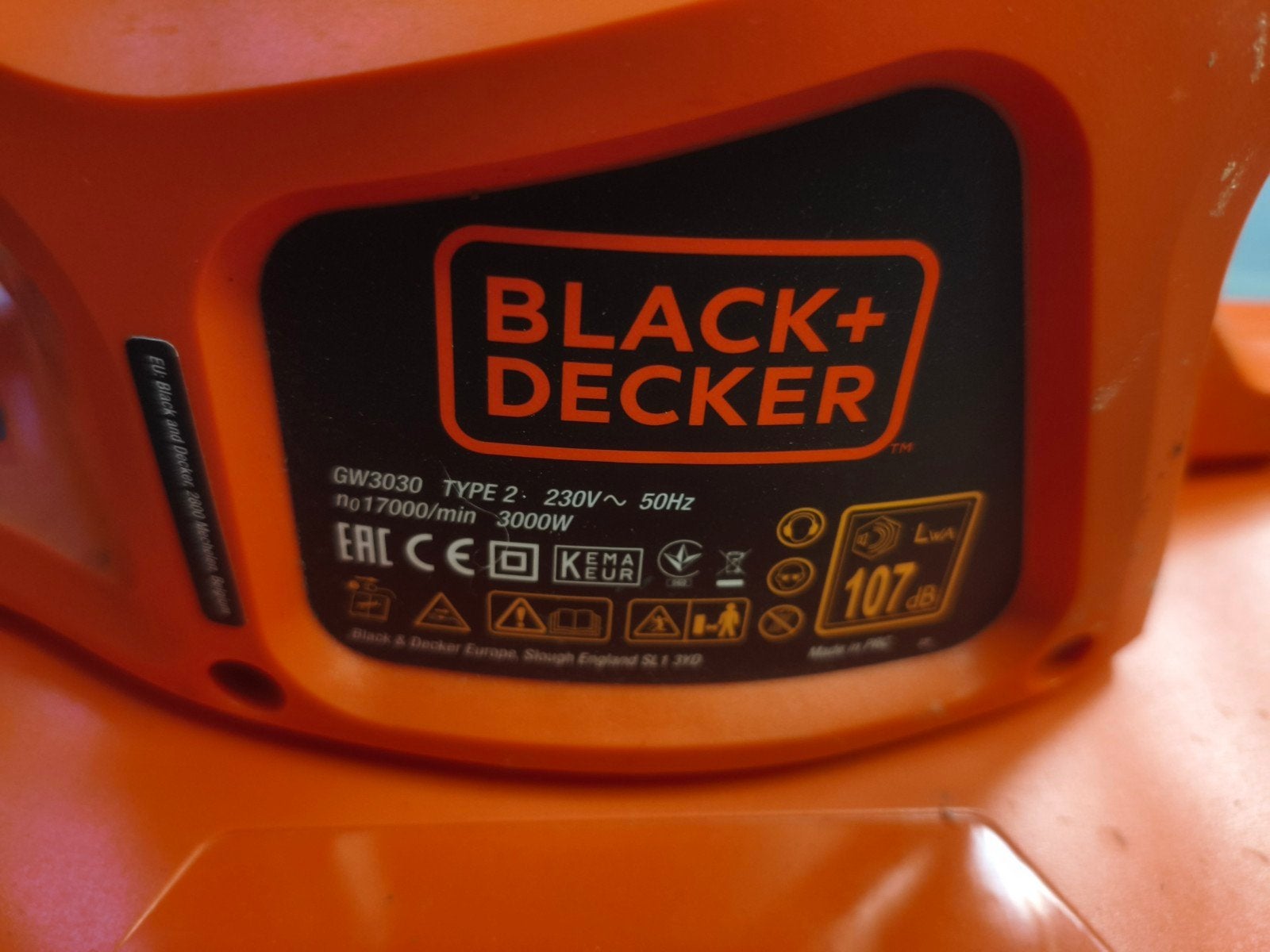 bladblazer en zuiger  black and decker 404km/h, Tuin en Terras, Bladblazers, Ophalen