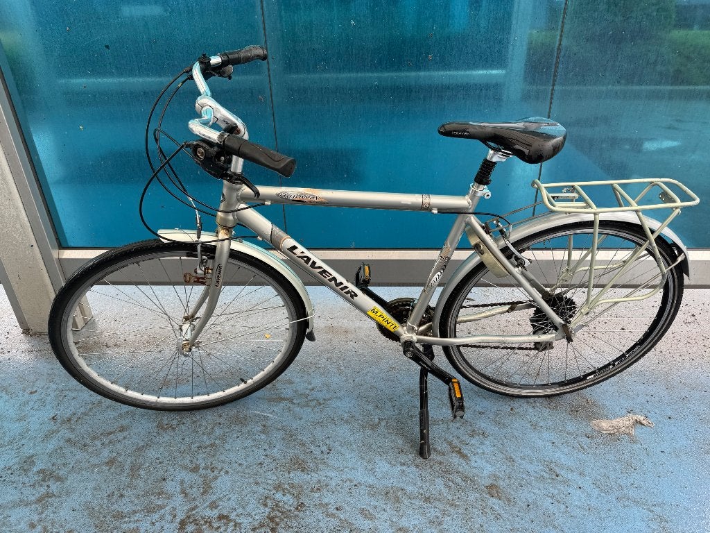 Herenfiets L’AVENIR  28inch  kaderlaat 52, Fietsen en Brommers, Gebruikt, Velgrem, Versnellingen, 49 tot 53 cm