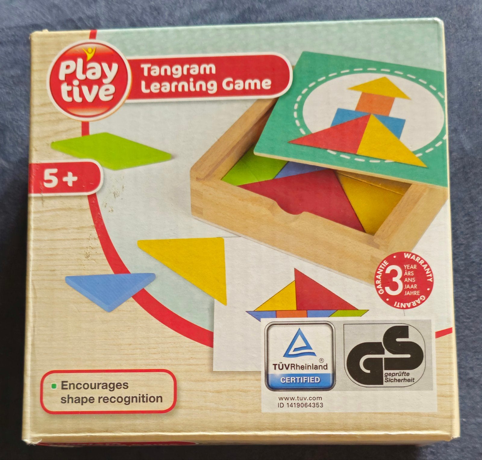 JEUX EN BOIS DE RÉFLEXION DE FORMES NEUF, Enlèvement ou Envoi, Neuf, Puzzles