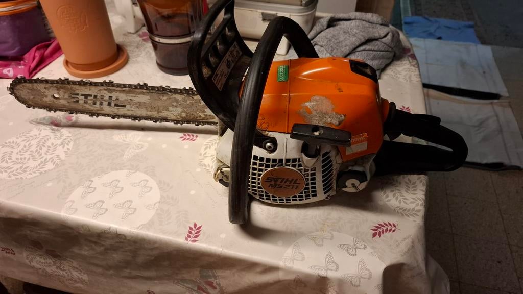 Stihl ms211, Enlèvement