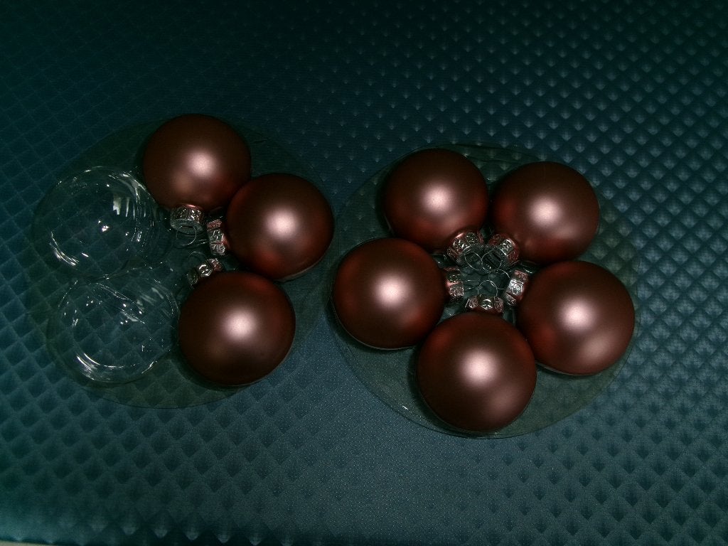 Gekleurde kerstballen, Ophalen of Verzenden, Gebruikt