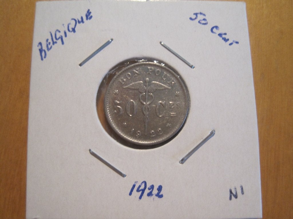 50 cent. Belgique, Timbres & Monnaies, Envoi, Autre, Série