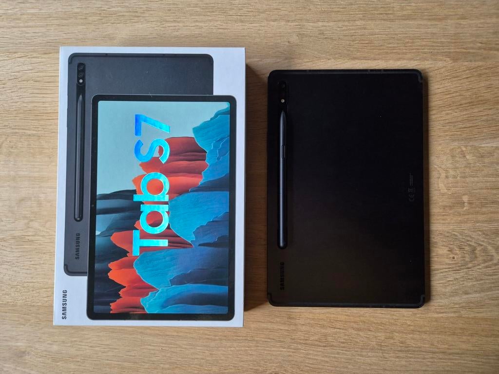 Samsung Galaxy Tab S7 Mystic Black 128GB, Computers en Software, Android Tablets, Ophalen
