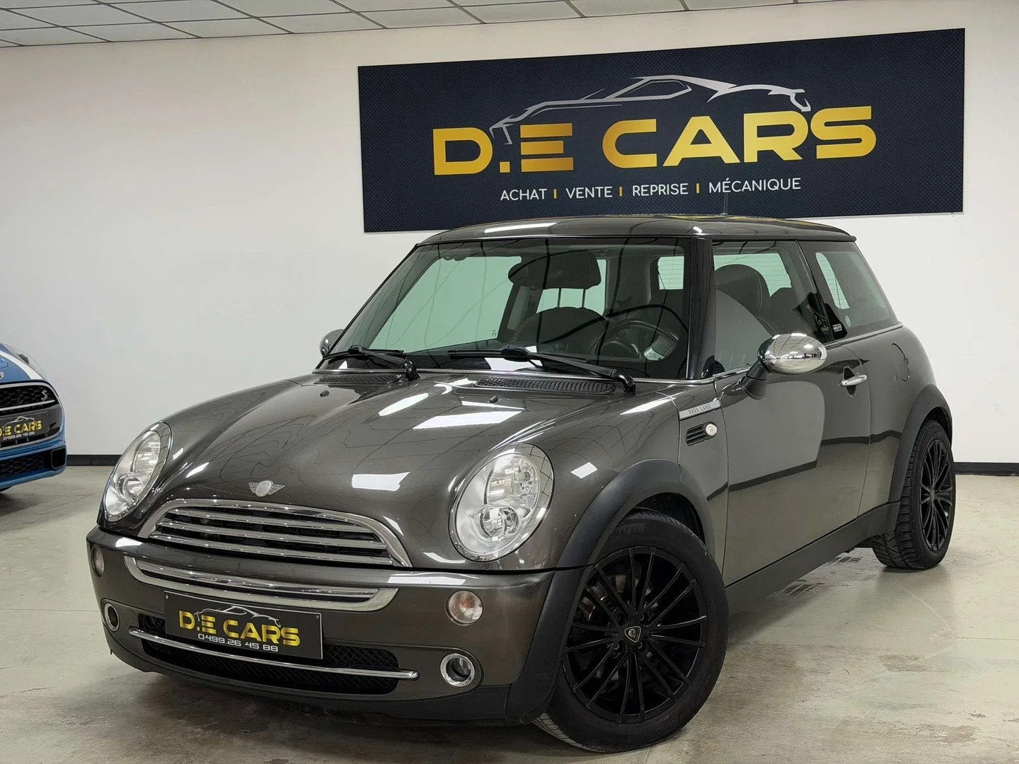 MINI One 1.6i Édition Park-Lane *Airco*Automatique*Sièges, Auto's, Automaat, 4 zetels, Gebruikt, Zwart