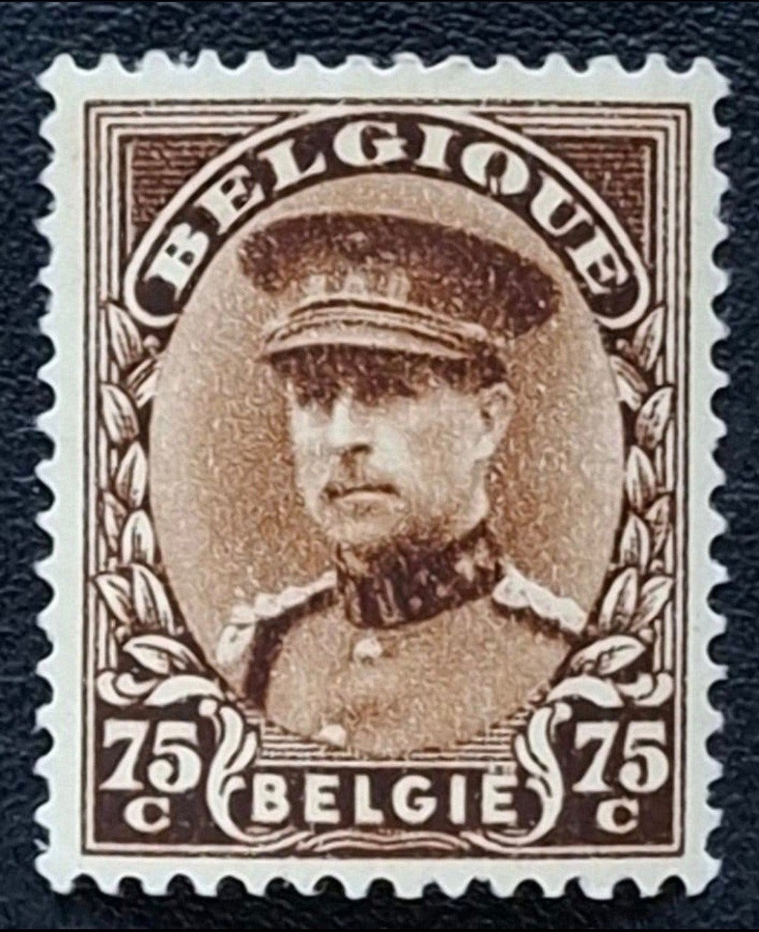 België: OBP 341 ** Albert met kepie 1932., Postzegels en Munten, Koninklijk huis, Orginele gom, Ophalen of Verzenden, Zonder stempel