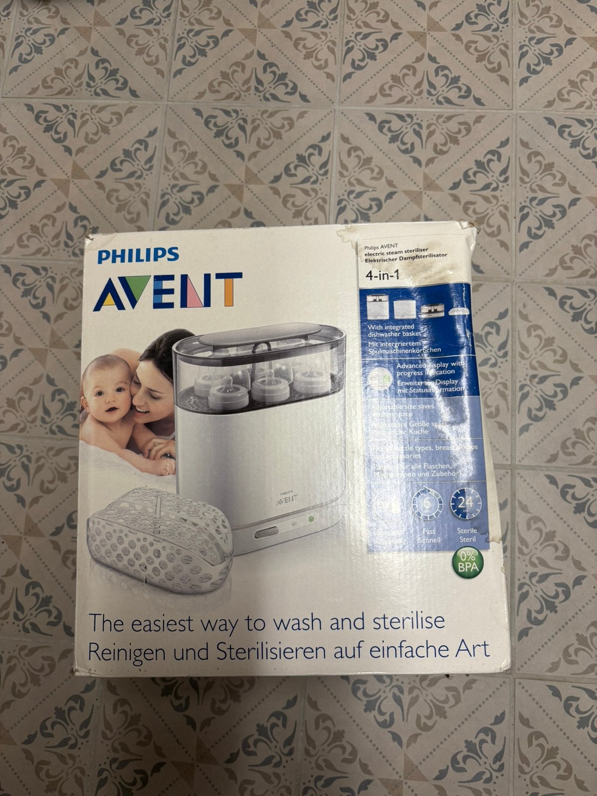 Stérilisateur Philips Avent, Enlèvement, Comme neuf, Stérilisateur, Philips Avent