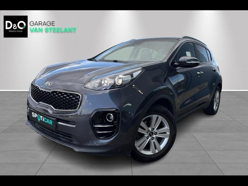 Kia Sportage Spartage 1.6 Camera,Trekhaak,Carplay/androidaut, Autos, Kia, Argent ou Gris, Achat, Euro 6, Boîte manuelle