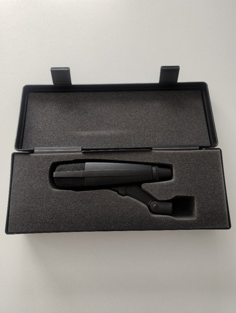 Sennheiser MD421 II, Ophalen of Verzenden, Gebruikt, Studiomicrofoon