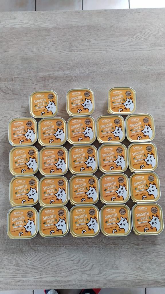 Lot de barquettes de pâtées pour chats, Enlèvement ou Envoi, Neuf