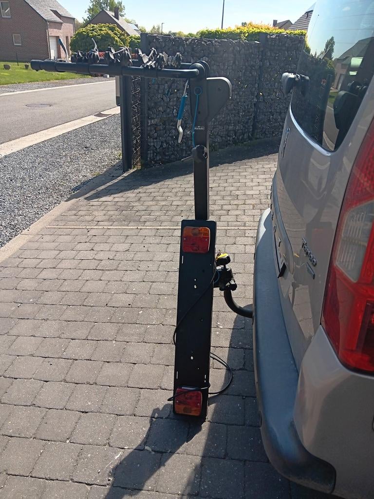 Porte vélo norauto, Ophalen