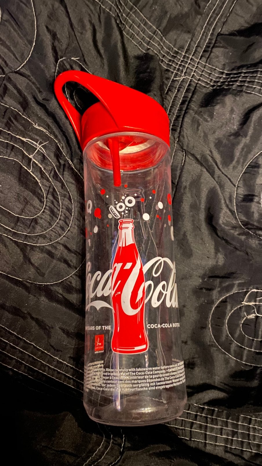 Gourde Coca-Cola, Enlèvement, Utilisé