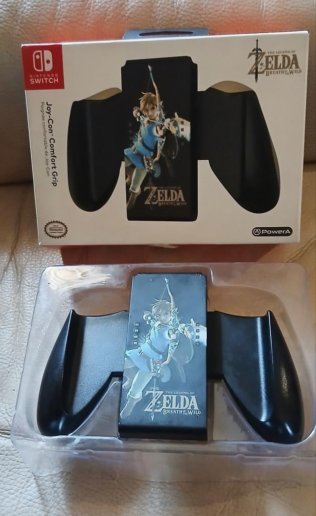 Nintendo Switch Joy-Con Comfort Grip - Zelda Breath of the W, 1 speler, Ophalen of Verzenden, Nieuw, Vanaf 3 jaar