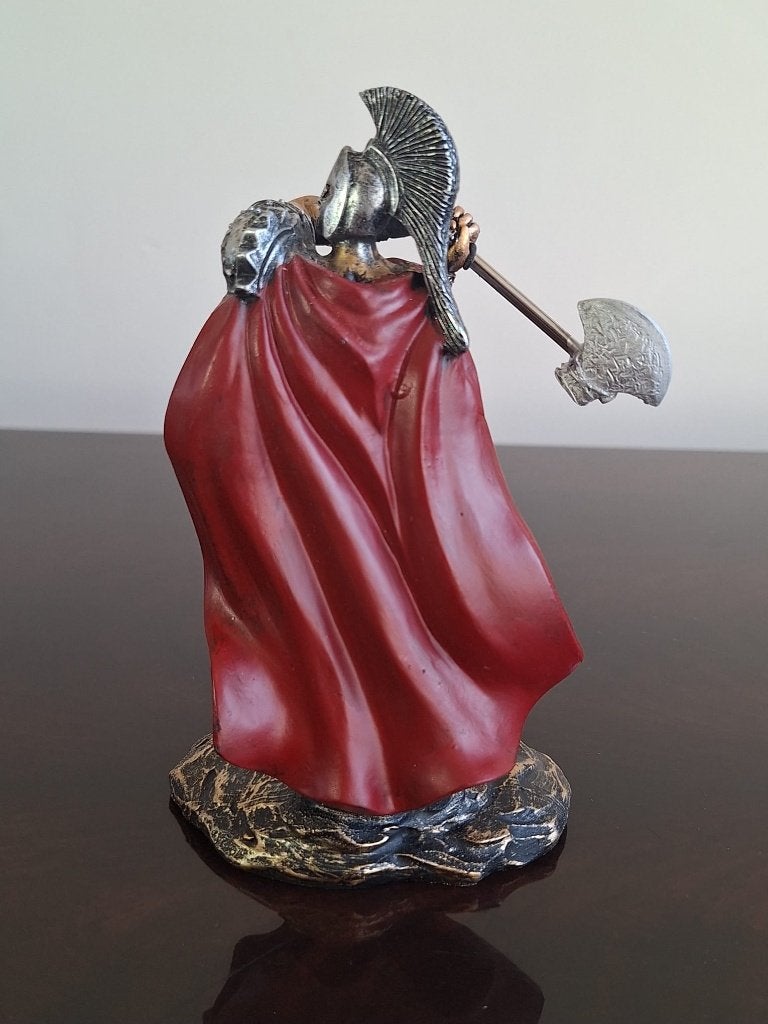 Figurine de guerrier spartiate avec marteau - Décoration, Enlèvement ou Envoi, Neuf, Fantasy