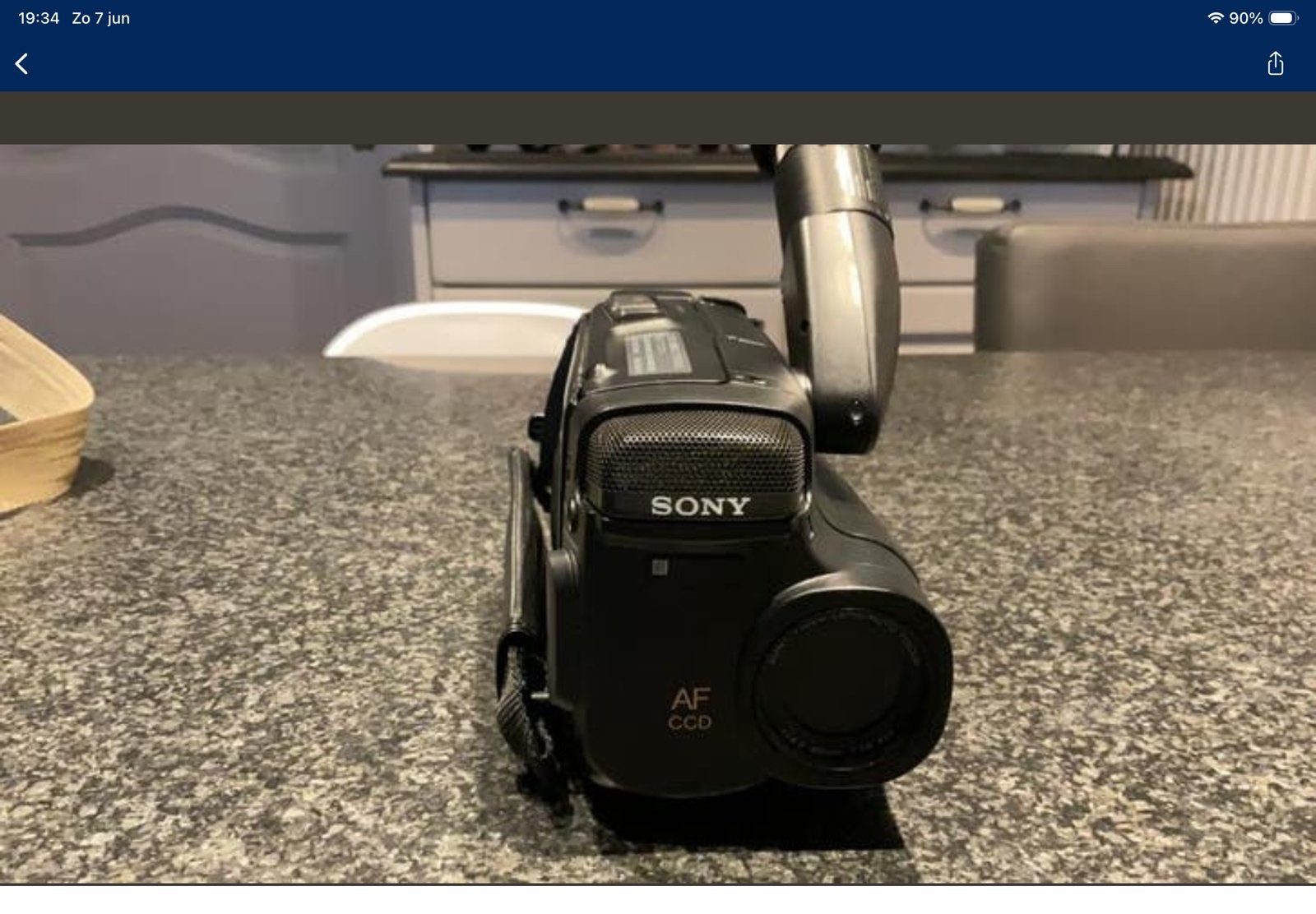 Sony video camera recorder CCD-TR360E, Ophalen, Gebruikt, Overige soorten, Externe microfoon