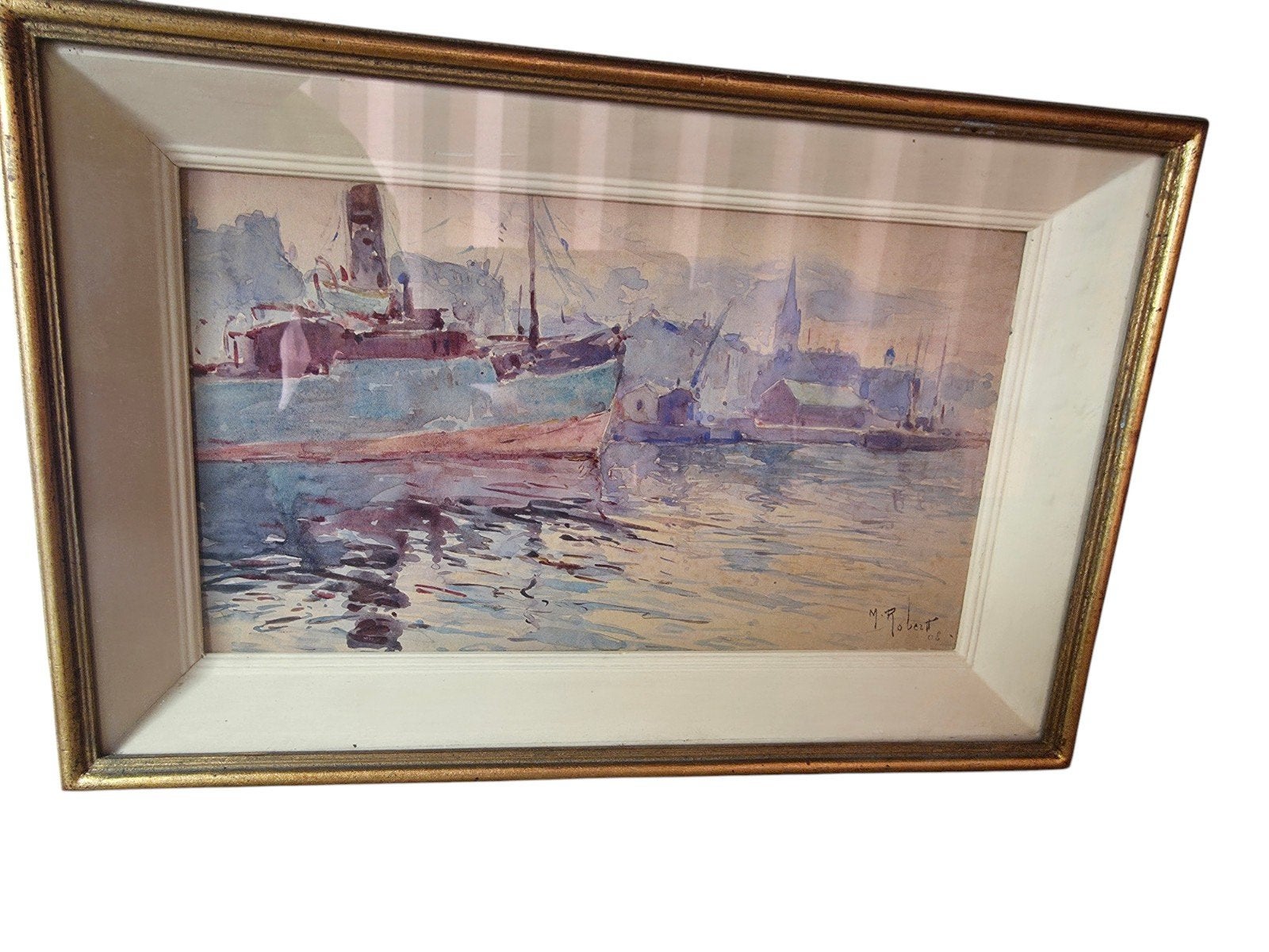 tableau m. robert, Antiquités & Art, Enlèvement ou Envoi