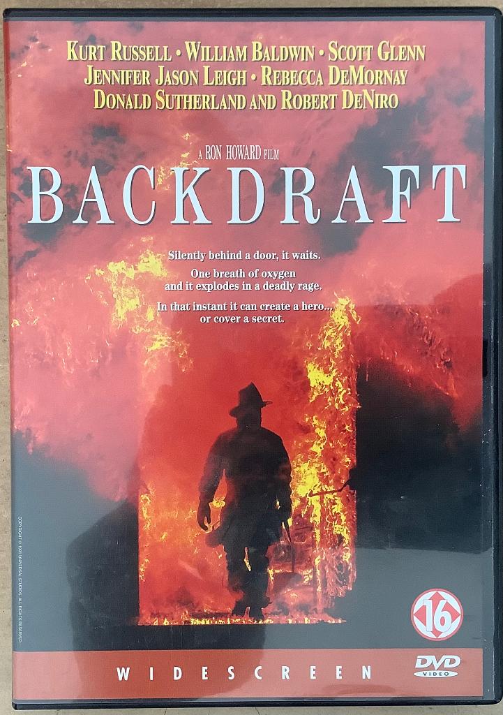 Backdraft (1991) Dvd Kurt Russell, Robert De Niro, Cd's en Dvd's, Dvd's | Actie, Vanaf 16 jaar, Ophalen of Verzenden, Gebruikt