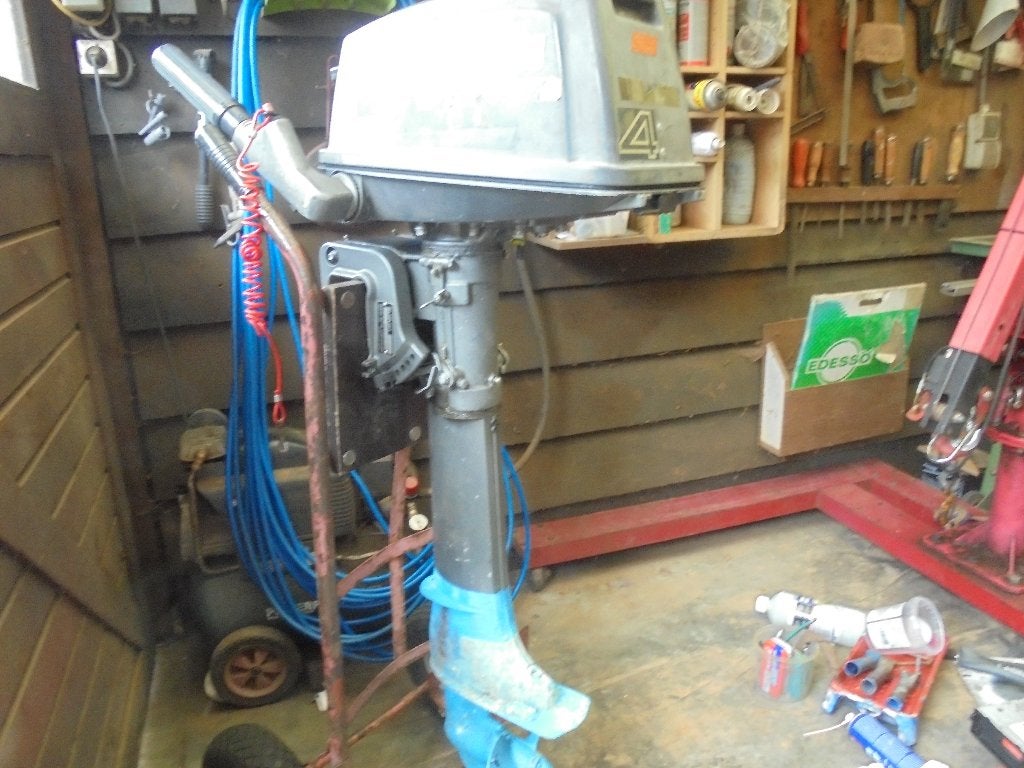 Suzuki langstaart 4 pk voor onderdelen, Gebruikt, Minder dan 5 pk, Ophalen of Verzenden, Buitenboordmotor