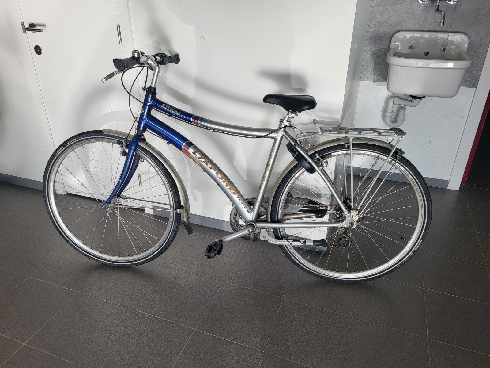 Gewone stadsfiets jongens 11-14 jaar zoiets, Fietsen en Brommers, Ophalen