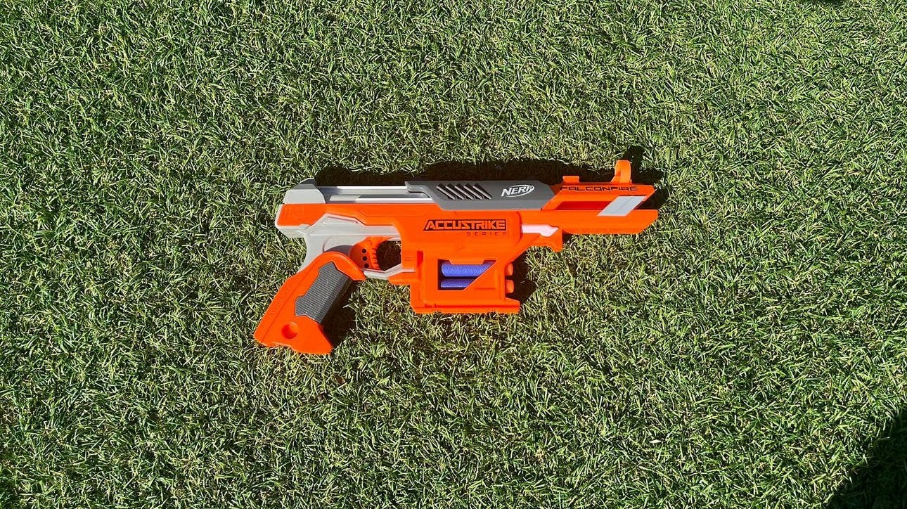 Nerf FalconFire met darts, Enlèvement ou Envoi, Comme neuf