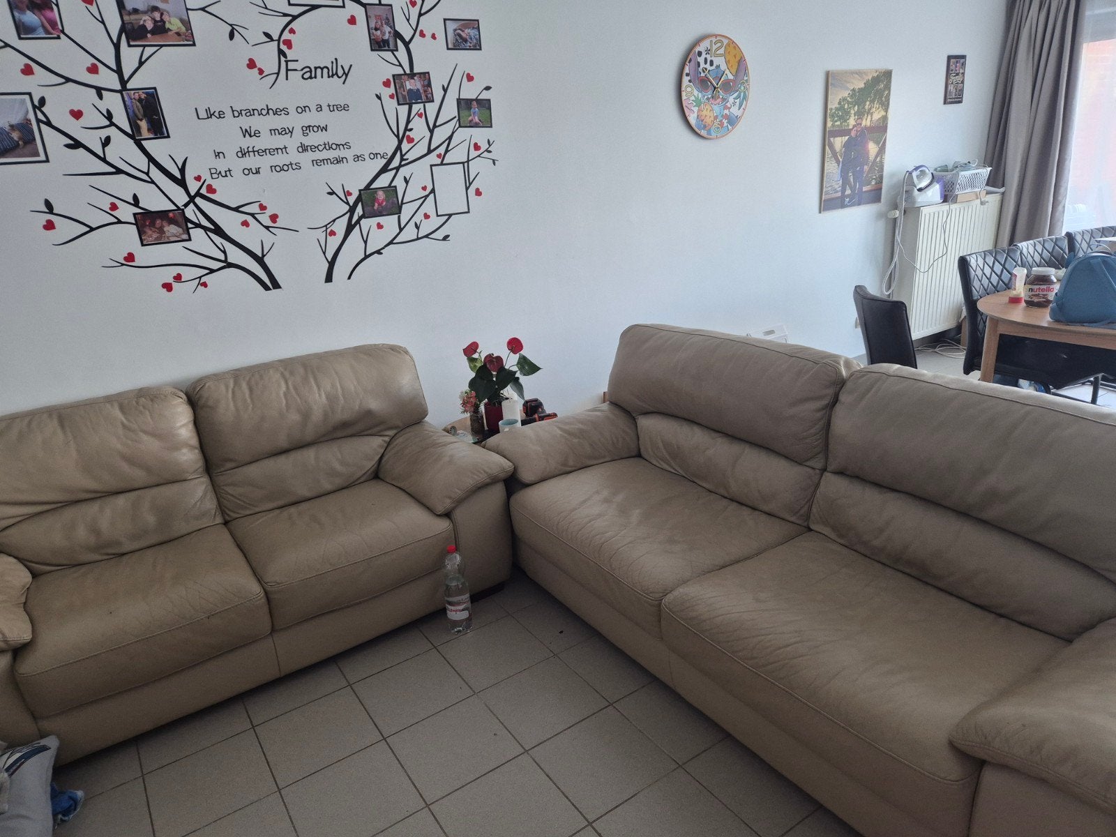 salon, Ophalen, Gebruikt, Leer