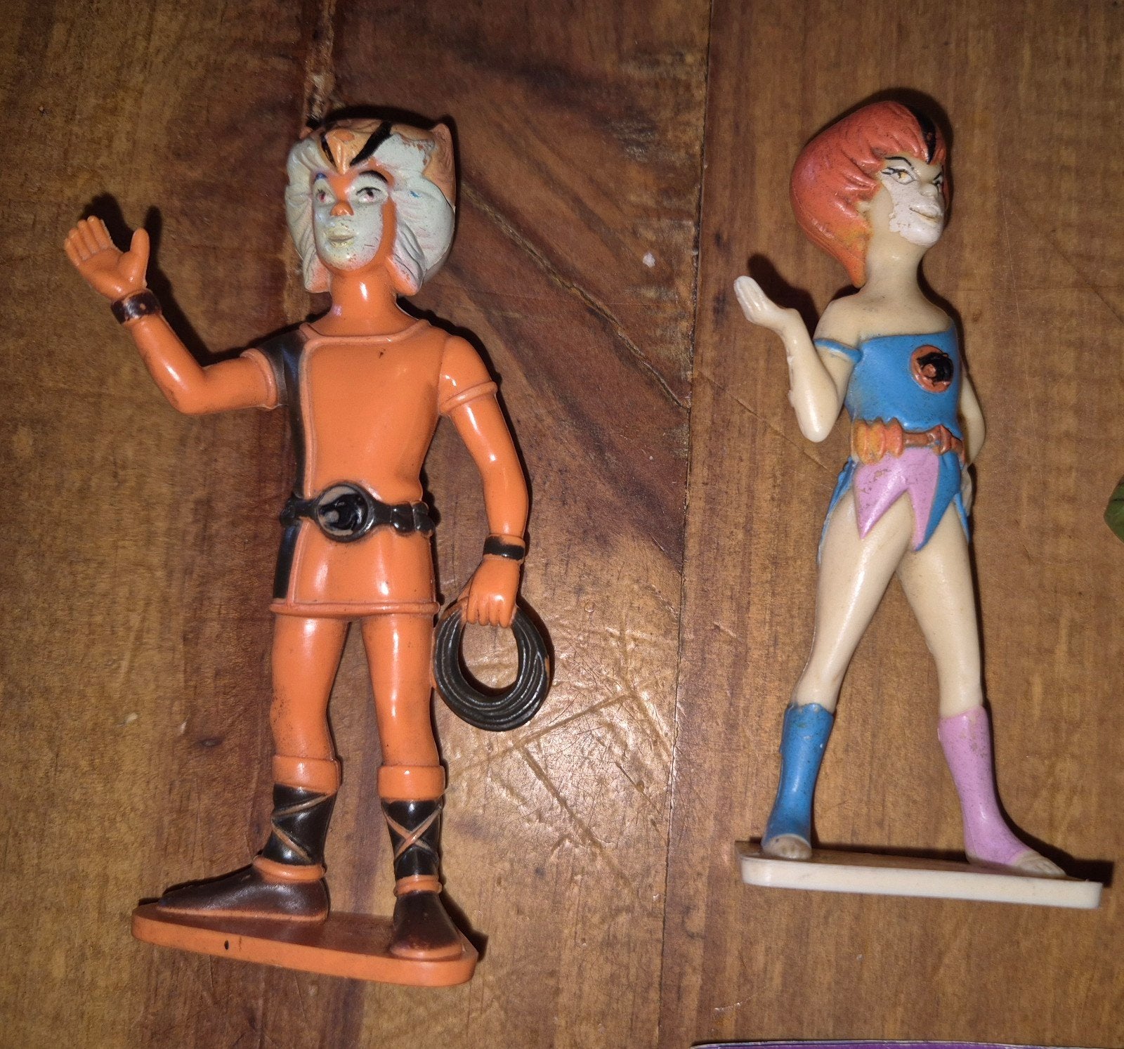 1984 Cosmocats Thundercats Telepix figurines vintages, Collections, Enlèvement ou Envoi