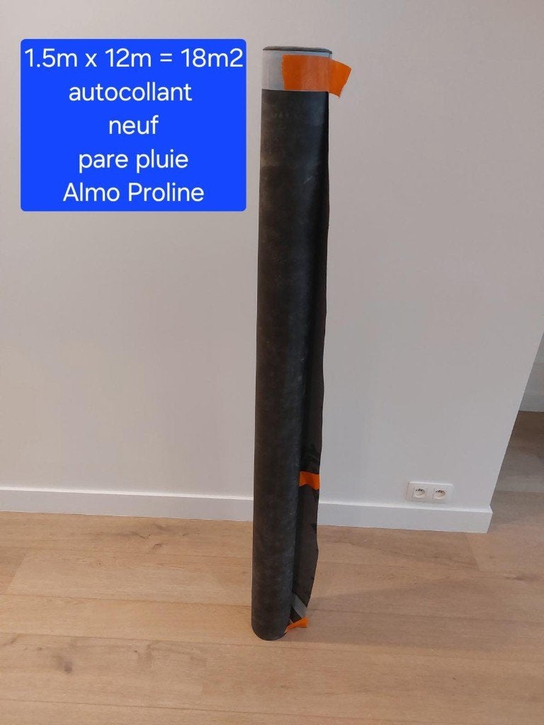 Almo ProLine zelfklevende regenhoes — NIEUW — 1,5x12m (18m²), Ophalen, Nieuw, Overige materialen, Overige typen