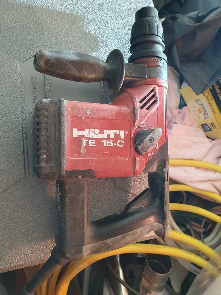 Hilti TE15C foreuse +marteau pic, Enlèvement, Utilisé