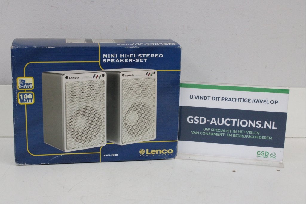 Mini Hi-Fi Stereo Speaker Set van Lenco, TV, Hi-fi & Vidéo, Niet ingevuld, Niet ingevuld, Niet ingevuld