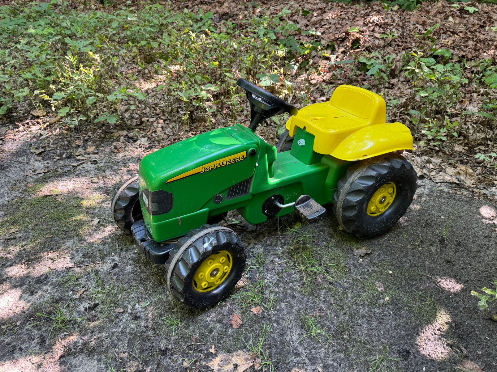Tractor John Deere met trappers, Ophalen, Gebruikt