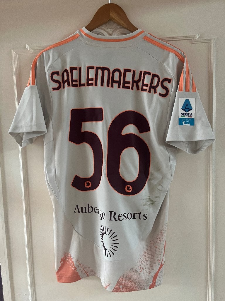 Match worn shirt Saelemakers AS Roma, Ophalen of Verzenden, Gebruikt, Shirt