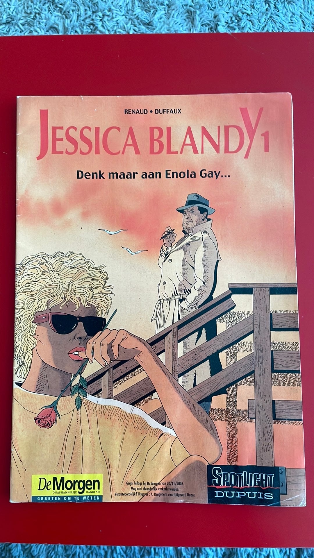 Jessica Blandy 1 Denk maar aan Enola Gay, Livres, BD, Enlèvement ou Envoi, Une BD, Utilisé, Renaud & Duffaux