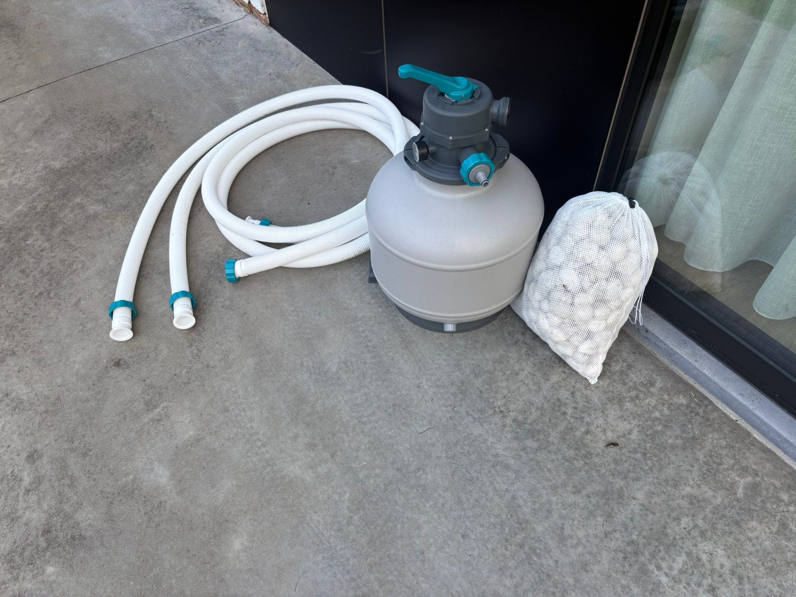 Zandfilter zonder motor., Ophalen, Zo goed als nieuw