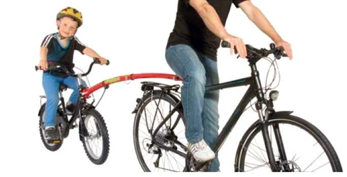 Trail gator - suiveur vélo, Enlèvement, Utilisé, Vélo suiveur