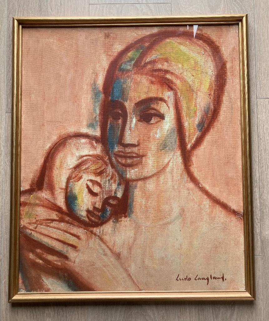 Schilderij van Ludo Laagland, Enlèvement