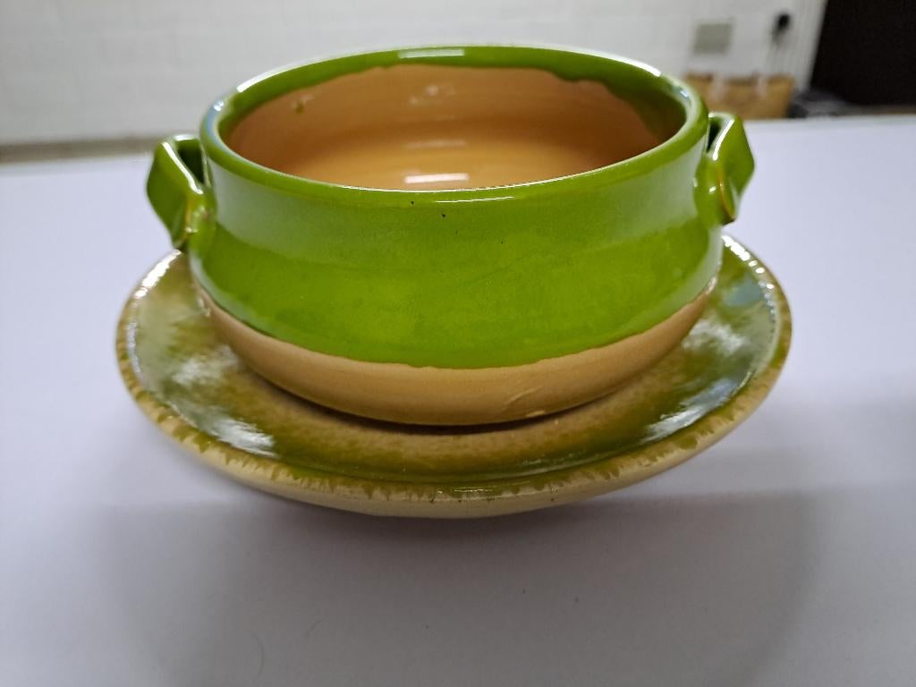 Groene soepkom, Antiek en Kunst, Ophalen