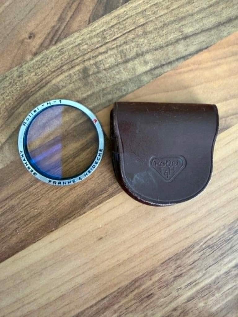 Filtre Rollei H-1 (UV) en métal avec étui – Baïonnette III, Enlèvement ou Envoi