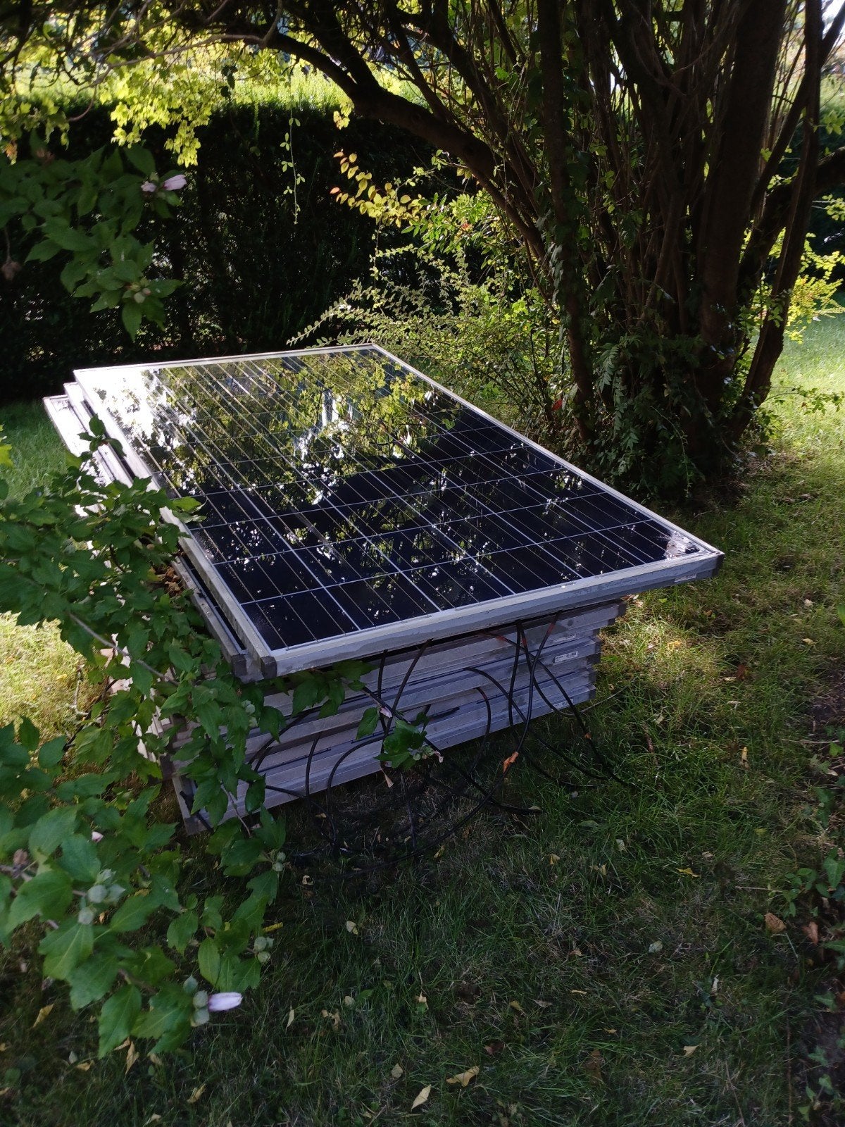 panneaux solaires, Jardin & Terrasse, Enlèvement, Comme neuf