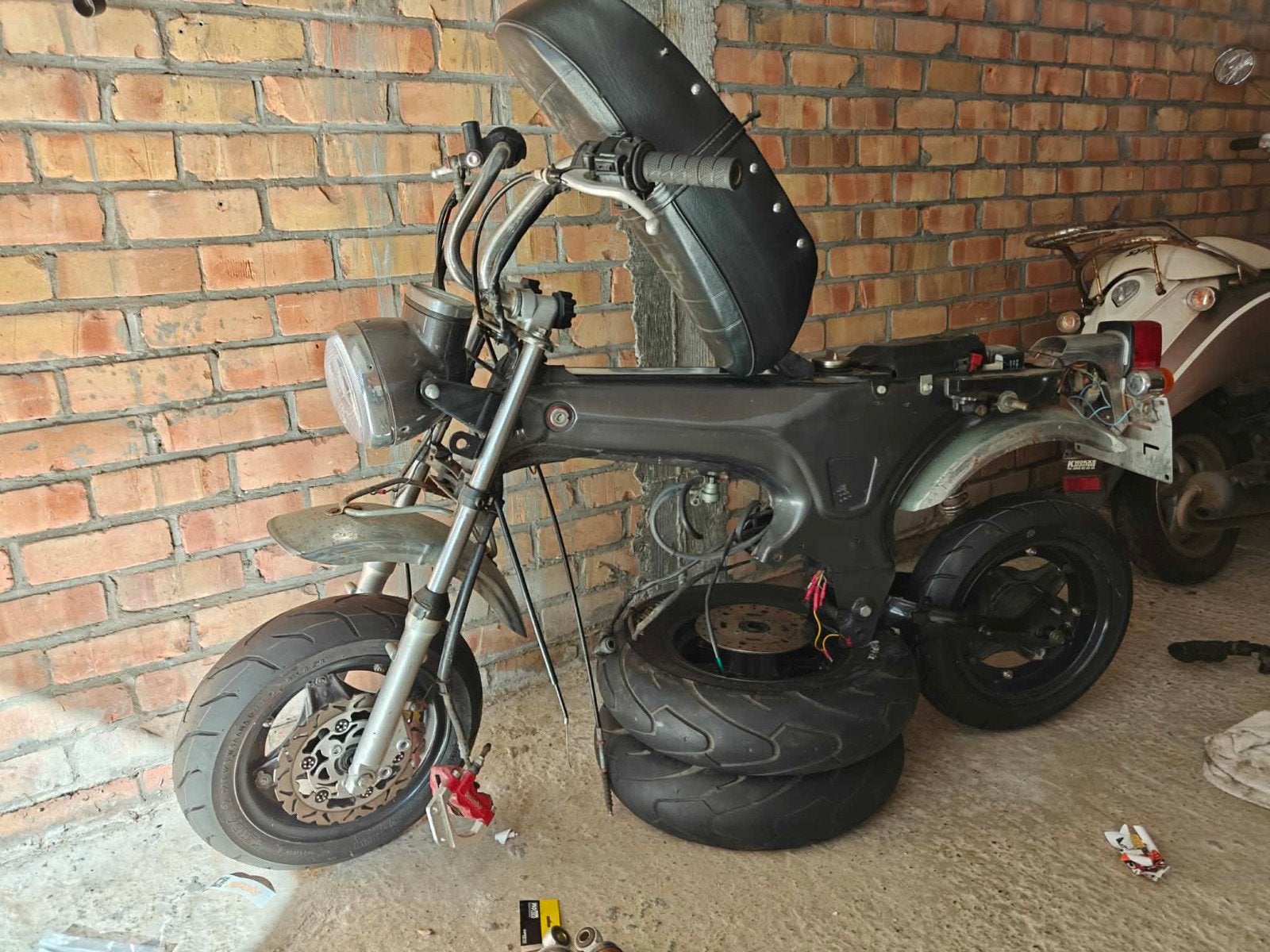 motodax rollingframe 125cc zhenhua, Ophalen