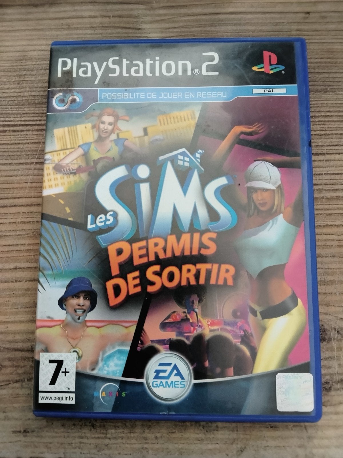 Les Sims Permis De Sortir - PlayStation 2, Enlèvement ou Envoi, 2 joueurs, Utilisé, À partir de 7 ans