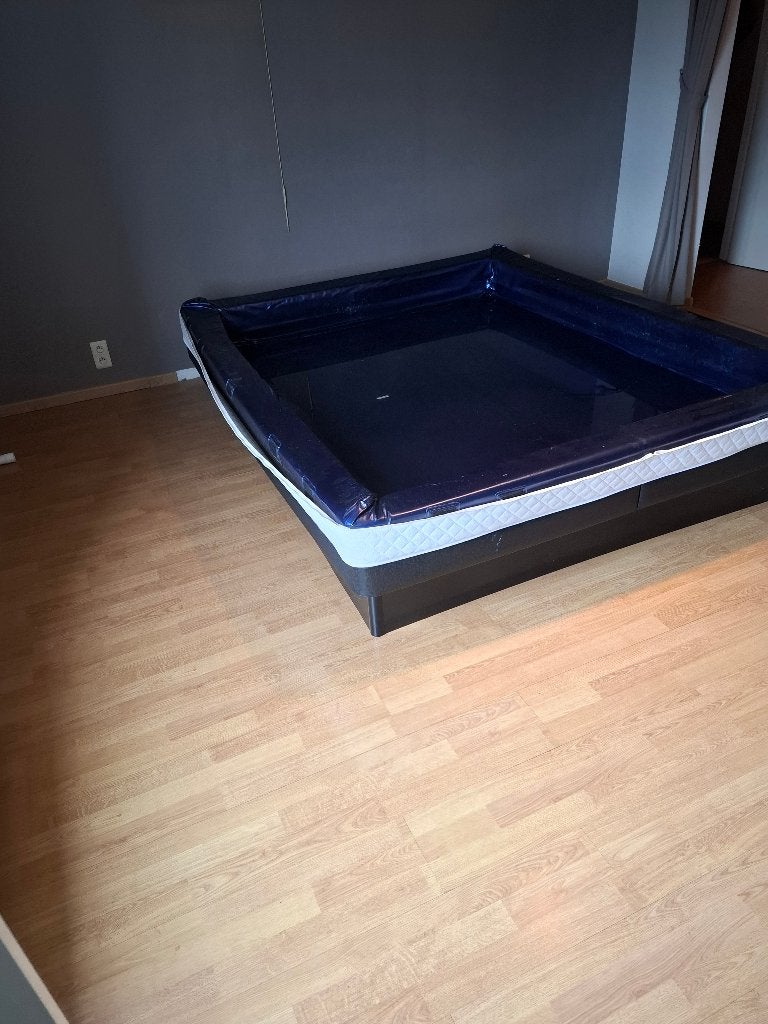 Bak voor waterbed, Ophalen, Gebruikt, Tweepersoons, 180 cm