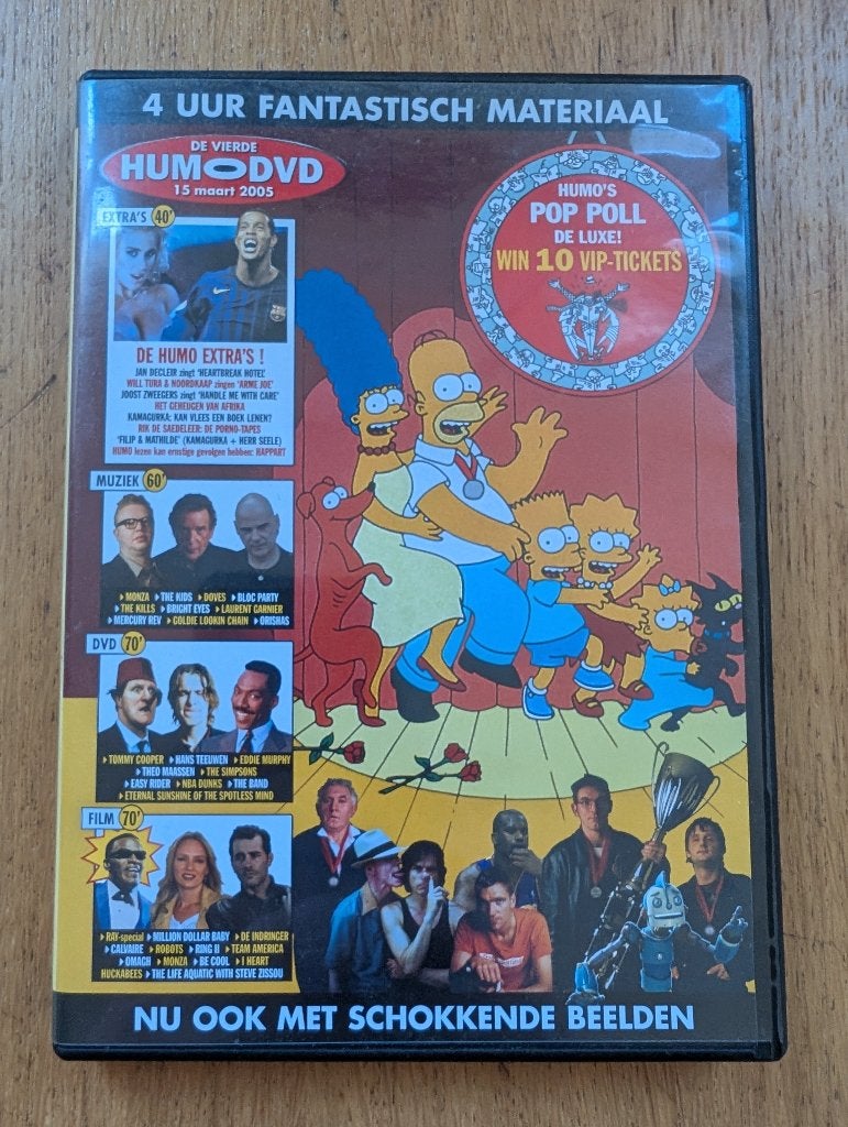De Vierde Humo DVD, Vanaf 6 jaar, Ophalen of Verzenden, Zo goed als nieuw
