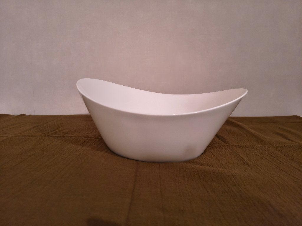 Grand bol / saladier Ikea – blanc, IKEA, Céramique, Enlèvement, Utilisé